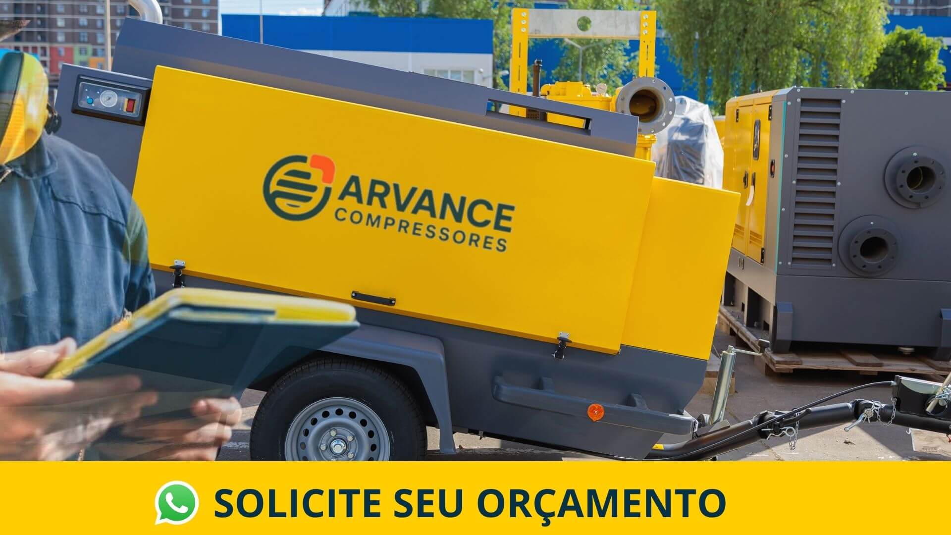 ✅Aluguel de Compressor a Diesel